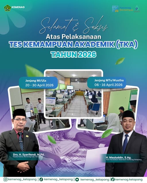 Poster Hari Pendidikan Nasional MI Al-Amin